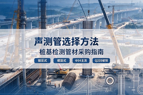 双清声测管选型标准