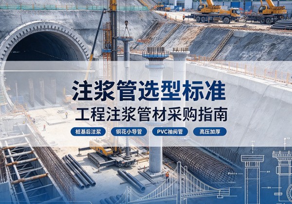 双清注浆管选型标准